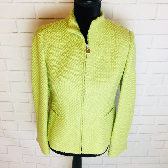 Talbots Sweaters - Talbots 100% wool mint green sweater jacket Size 6